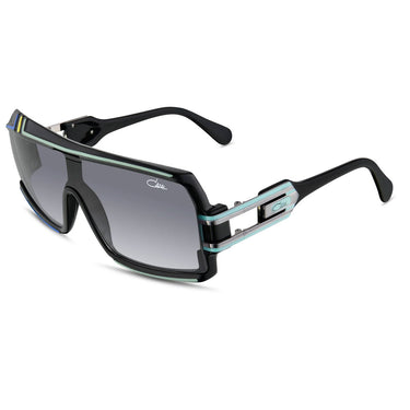 Cazal Occhiali da Sole Cazal 858 001 Nero Grigio Sfumato Unisex 2