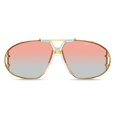 Cazal Occhiali da Sole Cazal 907 002 Oro/Arancione Sfumato Unisex
