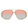 Cazal Occhiali da Sole Cazal 907 002 Oro/Arancione Sfumato Unisex
