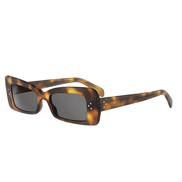 Celine Celine 3 Dots HD Tartarugato Rettangolare Occhiali da Sole
