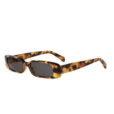 Celine Celine 3 Dots Tartarugato Rettangolare Occhiali da Sole