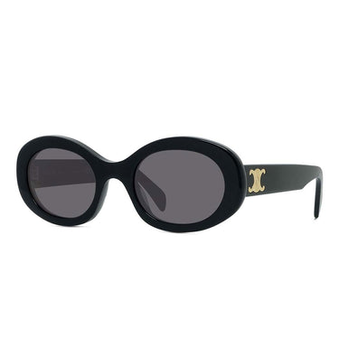 Celine Okulary Przeciwsłoneczne CL40194U 01A Czarny/Ciemnoszary Unisex 2