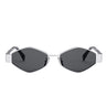 Celine Okulary Przeciwsłoneczne CL40254U 16A Triomphe Srebrno-Ciemnoszary Unisex