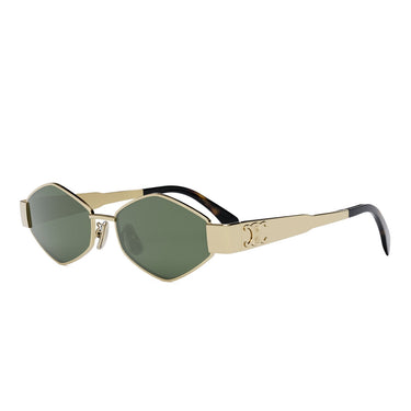Celine Okulary Przeciwsłoneczne CL40254U 30N Triomphe Oro-Grigio Scuro Unisex 1