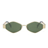 Celine Okulary Przeciwsłoneczne CL40254U 30N Triomphe Oro-Grigio Scuro Unisex