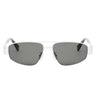 Celine Okulary Przeciwsłoneczne CL40281U 16A Srebrny/Szary Unisex