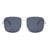 Celine Okulary Przeciwsłoneczne CL40284U 16V Triomphe Rhinestone Srebrny/Niebieski Damskie