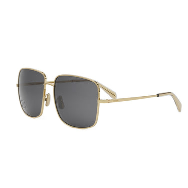 Celine Okulary Przeciwsłoneczne CL40284U 30A Triomphe Rhinestone Złoto/Szary Damskie 2