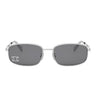 Celine Okulary Przeciwsłoneczne CL40285U 16A Triomphe Srebrny/Szary Damskie