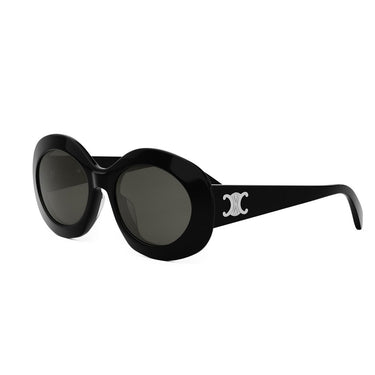 Celine Okulary Przeciwsłoneczne CL40292U 01A Czarny/Ciemnoszary Damskie