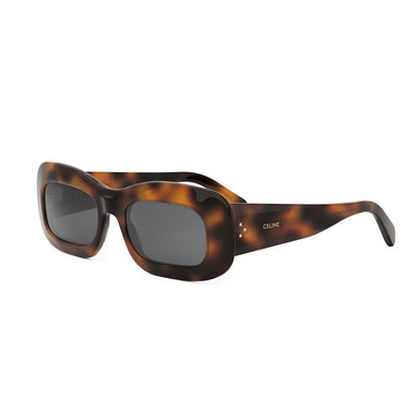 Celine Okulary Przeciwsłoneczne CL40294I 53A Havana/Grigio Damskie 2