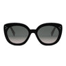 Celine Okulary Przeciwsłoneczne CL40295I 01F Czarny/Brązowy Gradient Damskie