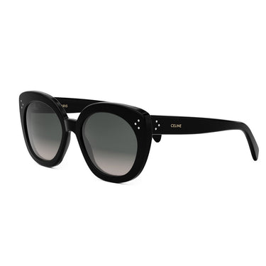 Celine Okulary Przeciwsłoneczne CL40295I 01F Czarny/Brązowy Gradient Damskie 2