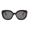Celine Okulary Przeciwsłoneczne CL40295I 52A Havana/Grigio Damskie