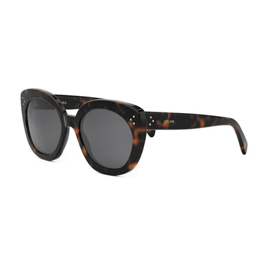 Celine Okulary Przeciwsłoneczne CL40295I 52A Havana/Grigio Damskie 2