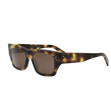 Celine Okulary Przeciwsłoneczne CL40297U 53E Havana/Marrone Unisex 2