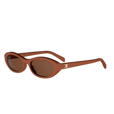 Celine Triomphe Mini Naranja Ovaladas Gafas de Sol