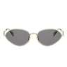 Celine Wired Oro Ovale Occhiali da Sole