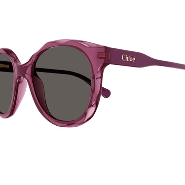 Chloé Occhiali da Sole CC0019S 003 Rosa Grigio Bambini 3