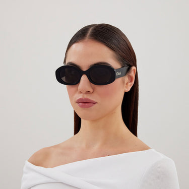 Chloé Occhiali da Sole CH0258S 001 Nero Grigio Donna 4