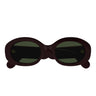 Chloé Occhiali da Sole CH0258S 003 Burgundy Verde Donna