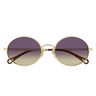 Chloé Occhiali da Sole CH0326S 001 Oro Viola Donna 