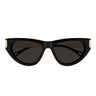 Chloé Occhiali da Sole CH0350S 001 Nero Oro Grigio Donna 