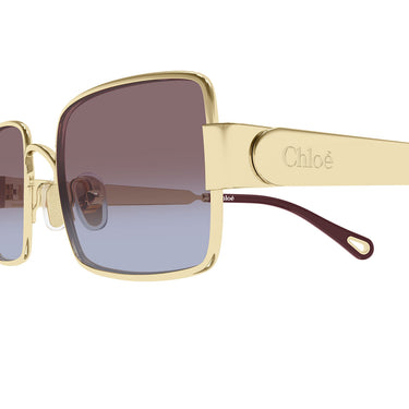 Chloé Occhiali da Sole CH0354S 004 Oro Rosso Donna 3