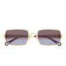 Chloé Occhiali da Sole CH0354S 004 Oro Rosso Donna 