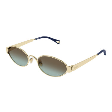 Chloé Occhiali da Sole CH0355S 003 Oro Marrone Sfumato Donna 2