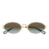 Chloé Occhiali da Sole CH0355S 003 Oro Marrone Sfumato Donna