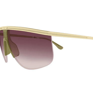 Chloé Occhiali da Sole CH0415S 002 Oro/Borgogna Sfumato Donna 2