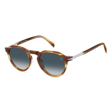 David Beckham Okulary Przeciwsłoneczne DB 1171/S EX4/08 Havana/Niebieski Gradient Męskie