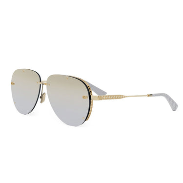 Dior Okulary Przeciwsłoneczne NEODIOR A1U B0H4 Złoto/Srebro Lustrzane Męskie 2