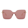 Dior Sunglasses CD Chain M1U B0R0 Gold/Pink Women