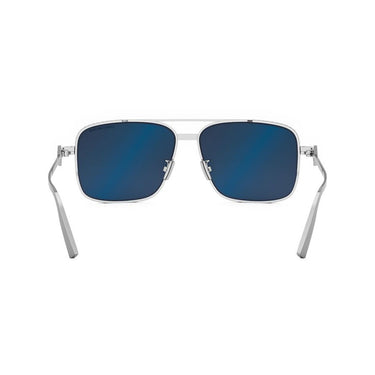 Dior Okulary Przeciwsłoneczne CD Diamond S9U F0B0 Srebrny/Niebieski Unisex 3