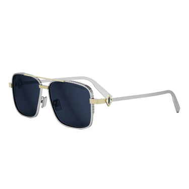 Dior Okulary Przeciwsłoneczne CD Diamond S9U F2A5 Srebrny/Szary Unisex 1