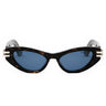 Dior Okulary Przeciwsłoneczne CDIOR B1U 20B0 Havana/Niebieski Damskie