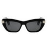 Dior Sunglasses CDIOR B2U 10A0 Black/Grey Women