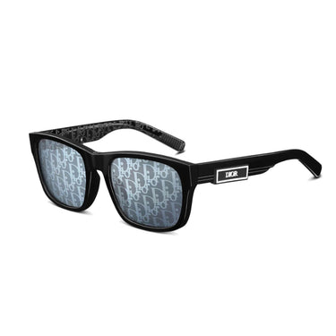 Dior Sonnenbrille DIOR B23 S1I 10B8 Schwarz/Blau Verspiegelt Unisex 2