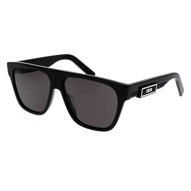 Dior Sonnenbrille DIOR B23 S3I 10A0 Schwarz/Grau Unisex 2