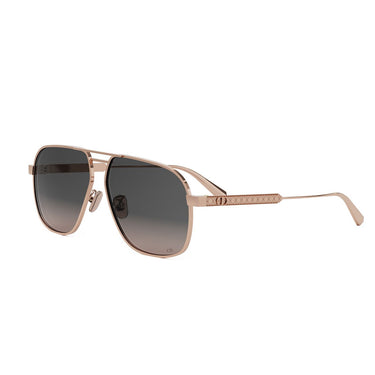 Dior Okulary Przeciwsłoneczne DIORCANNAGE A3U D0AL Złoto/Szary Damskie 2