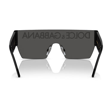 Dolce & Gabbana Okulary Przeciwsłoneczne DG2233 01/87 Czarny/Gradient Szary Męskie