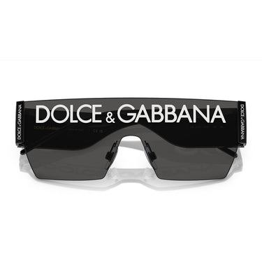 Dolce & Gabbana Okulary Przeciwsłoneczne DG2233 01/87 Czarny/Gradient Szary Męskie