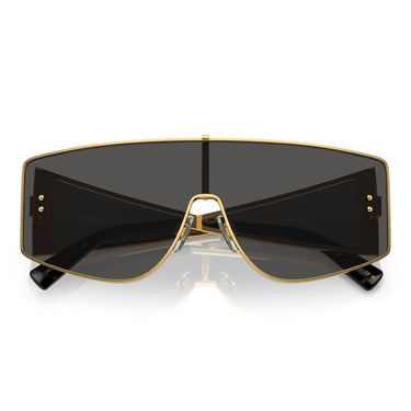 Dolce & Gabbana Okulary Przeciwsłoneczne DG2305 02/87 Złoto/Ciemny Szary Męskie 5
