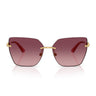 Dolce & Gabbana Sonnenbrille DG2321 02 8D Hellroségold Damen