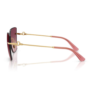 Dolce & Gabbana Okulary Przeciwsłoneczne DG2321 02 8D Jasne Różowe Złoto Damskie 3
