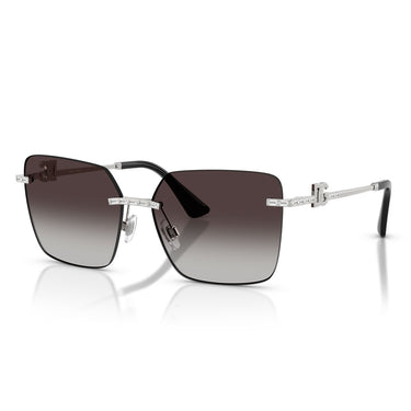 Dolce & Gabbana Occhiali da Sole DG2332B 05/8G Argento/Grigio Sfumato Donna 1