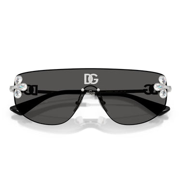 Dolce & Gabbana Occhiali da Sole DG2333B 05/87 Argento/Grigio Scuro Donna 5
