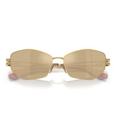 Dolce & Gabbana Occhiali da Sole DG2338 02 03 Oro Trasparente Specchiato Giallo Donna  5